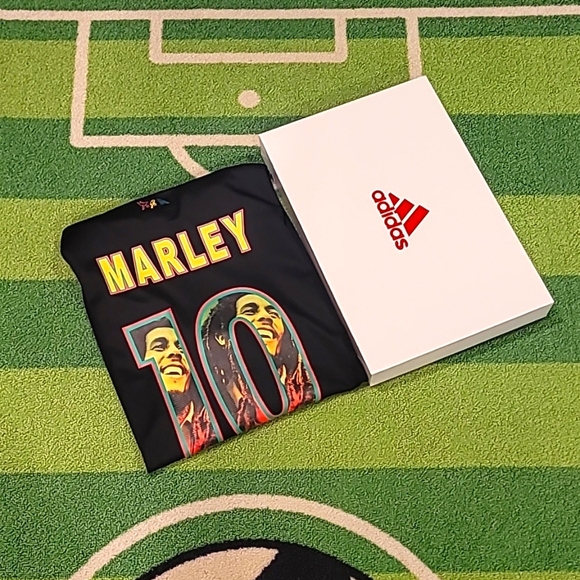 ⚽ 🇯🇲 L Ajax Tribute to Bob Marley Jersey  Special Print - Picture 10 of 12
